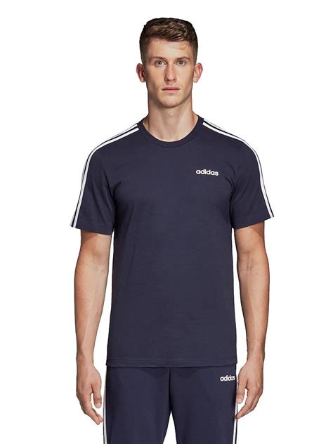 adidas essential 3 streifen t shirt herren|Adidas Essentials 3.